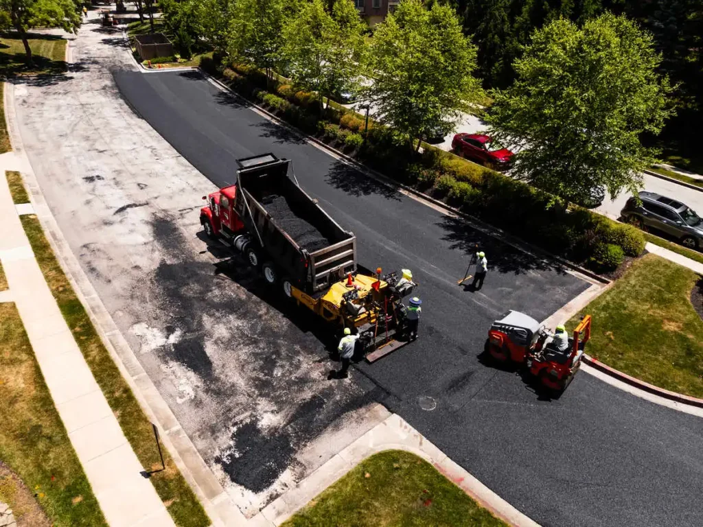 parking lot paving Brooklyn, Ohio