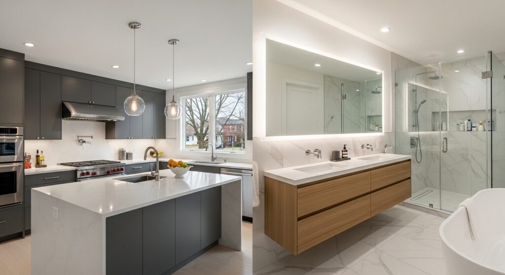 Modern Professional Kitchens and Baths Remodeling for Cleveland Homes