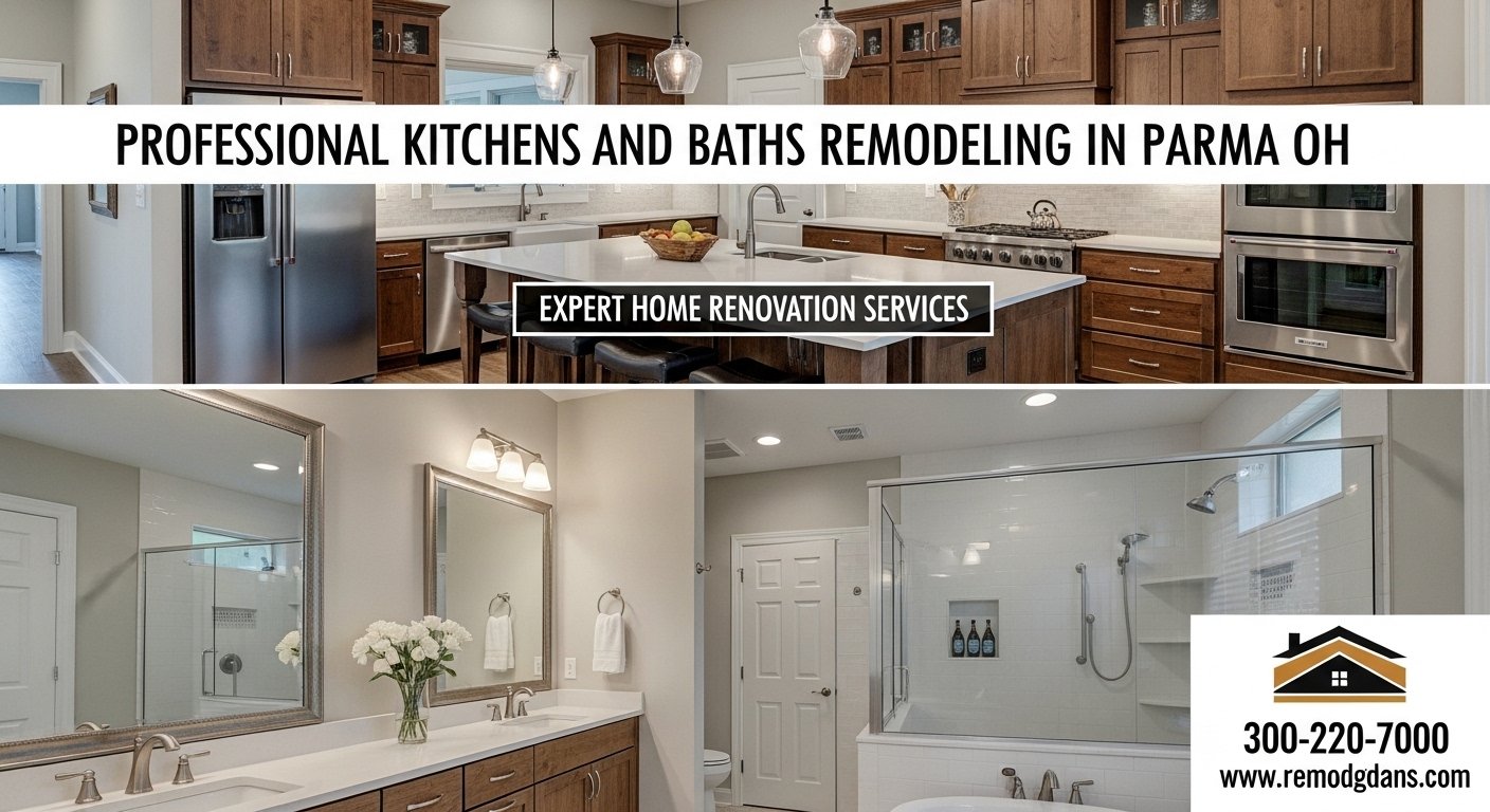 Professional Kitchens and Baths Remodeling in Parma OH Expert Home Renovation Services