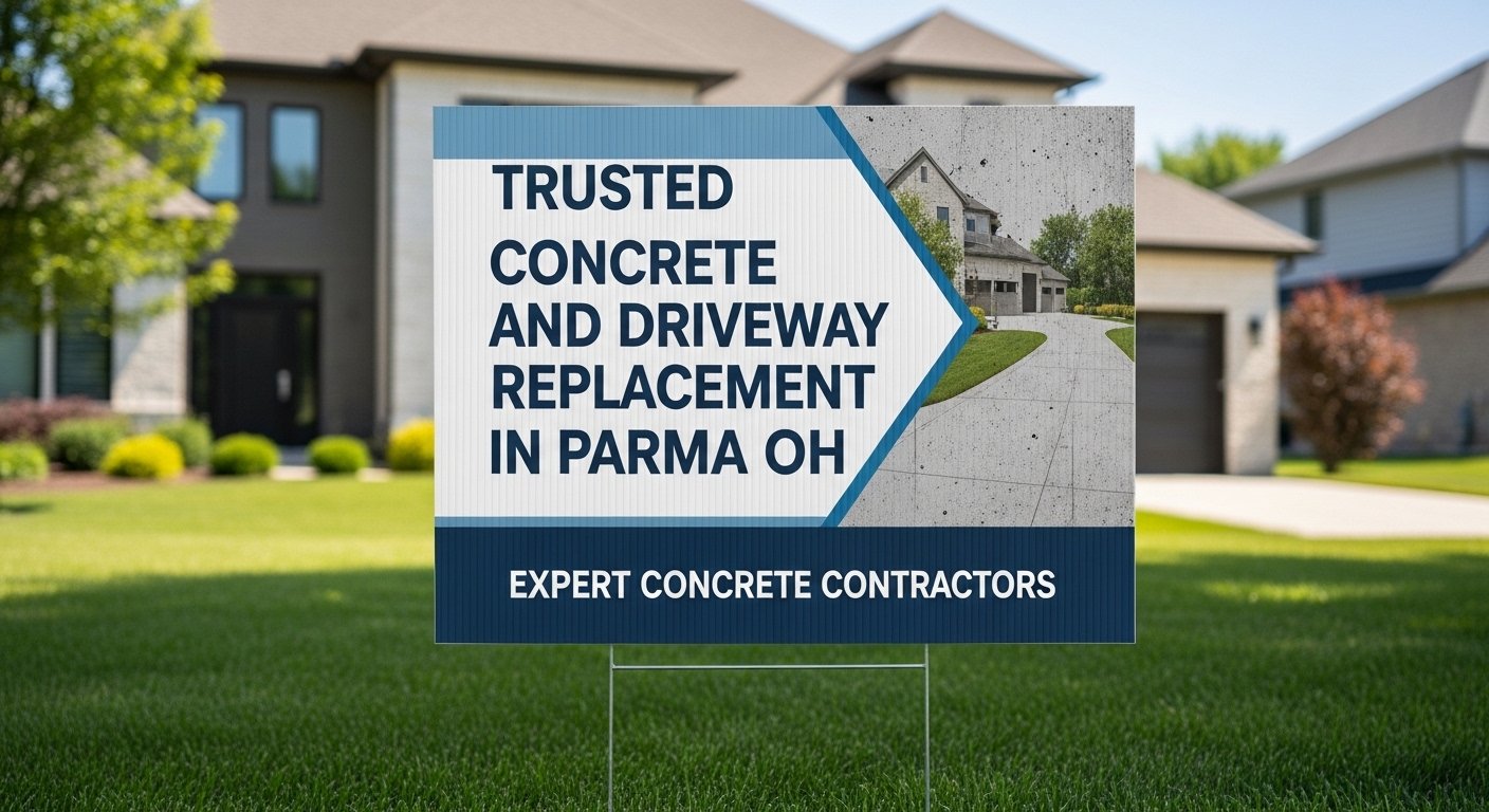 Trusted Concrete and Driveway Replacement in Parma OH Expert Concrete Contractors